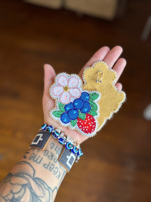 Double Berry Earrings