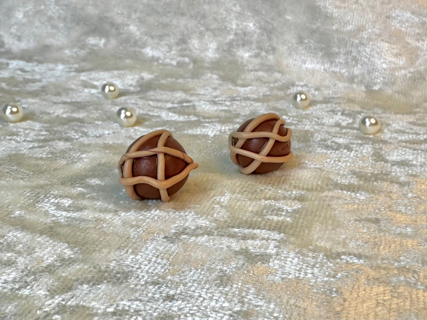 Chocolate Drizzled Studs
