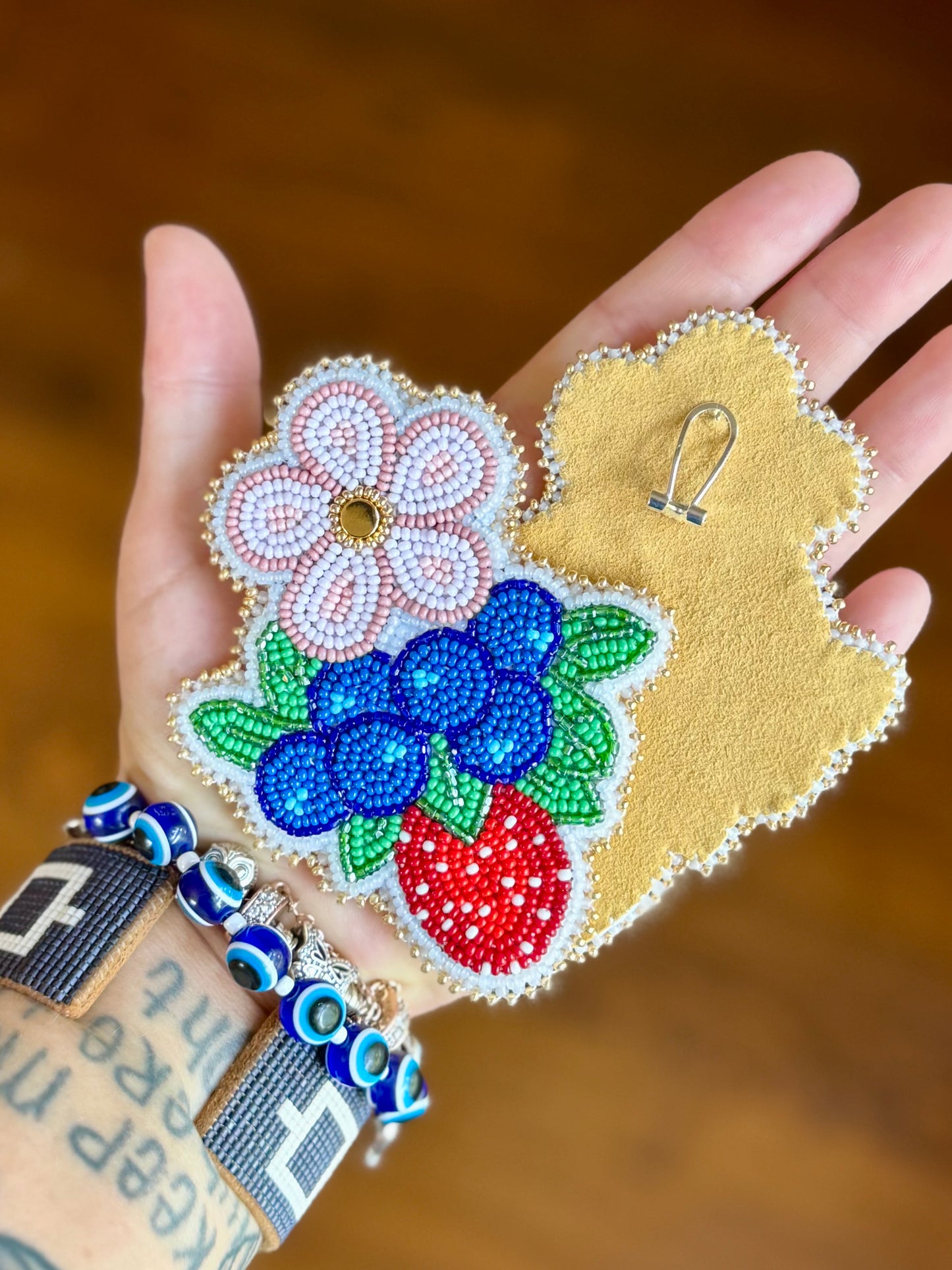 Double Berry Earrings