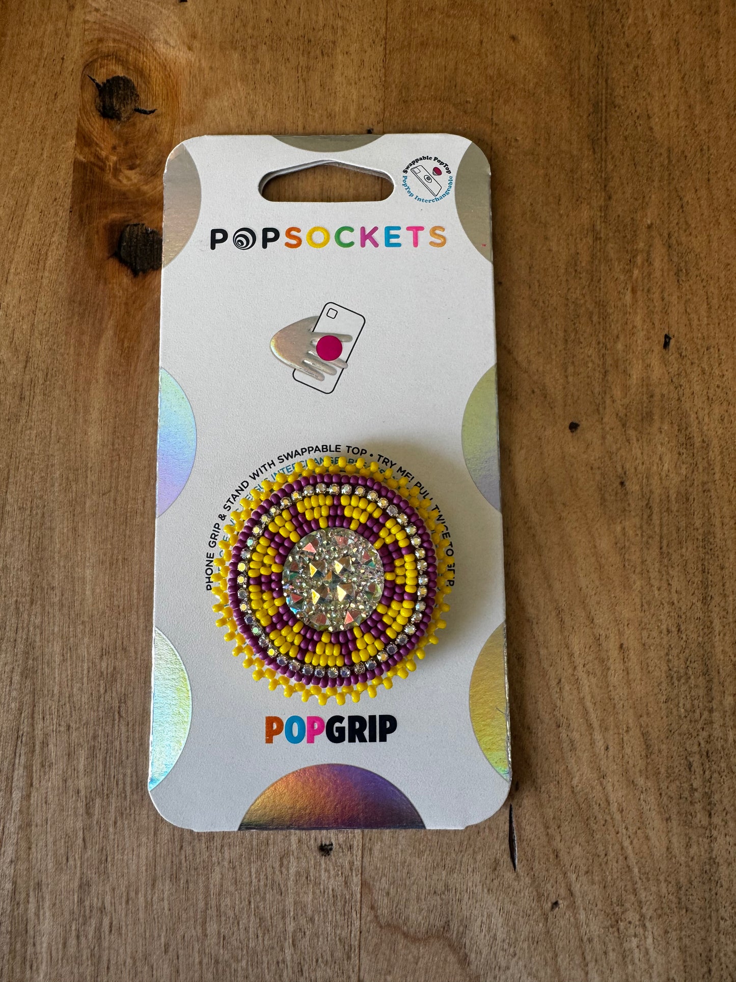 Purple Star PopSocket