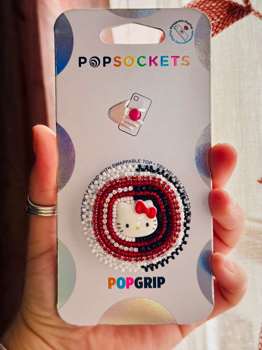 HK Phone Grip (Black/White)